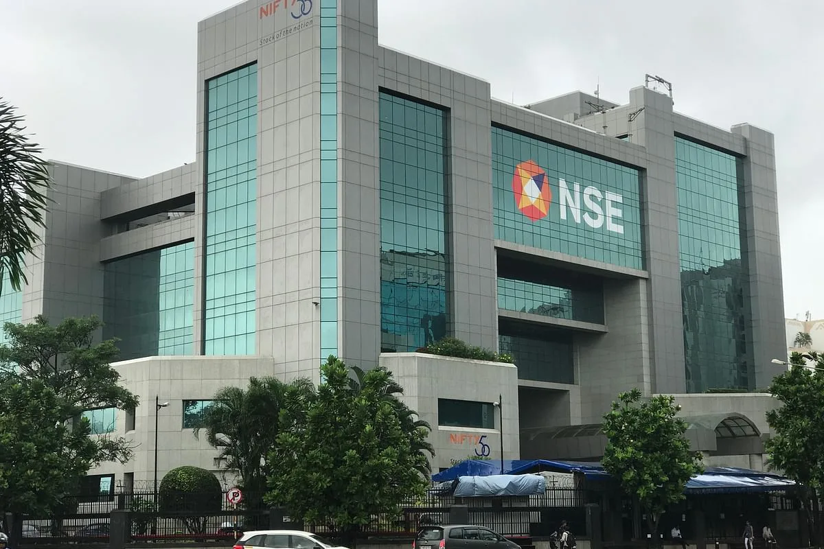 The National Stock Exchange building in Bandra Kurla Complex, Mumbai