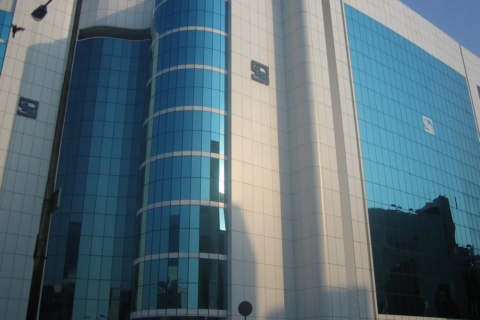 The SEBI Bhavan headquarters building in Bandra Kurla Complex, Mumbai