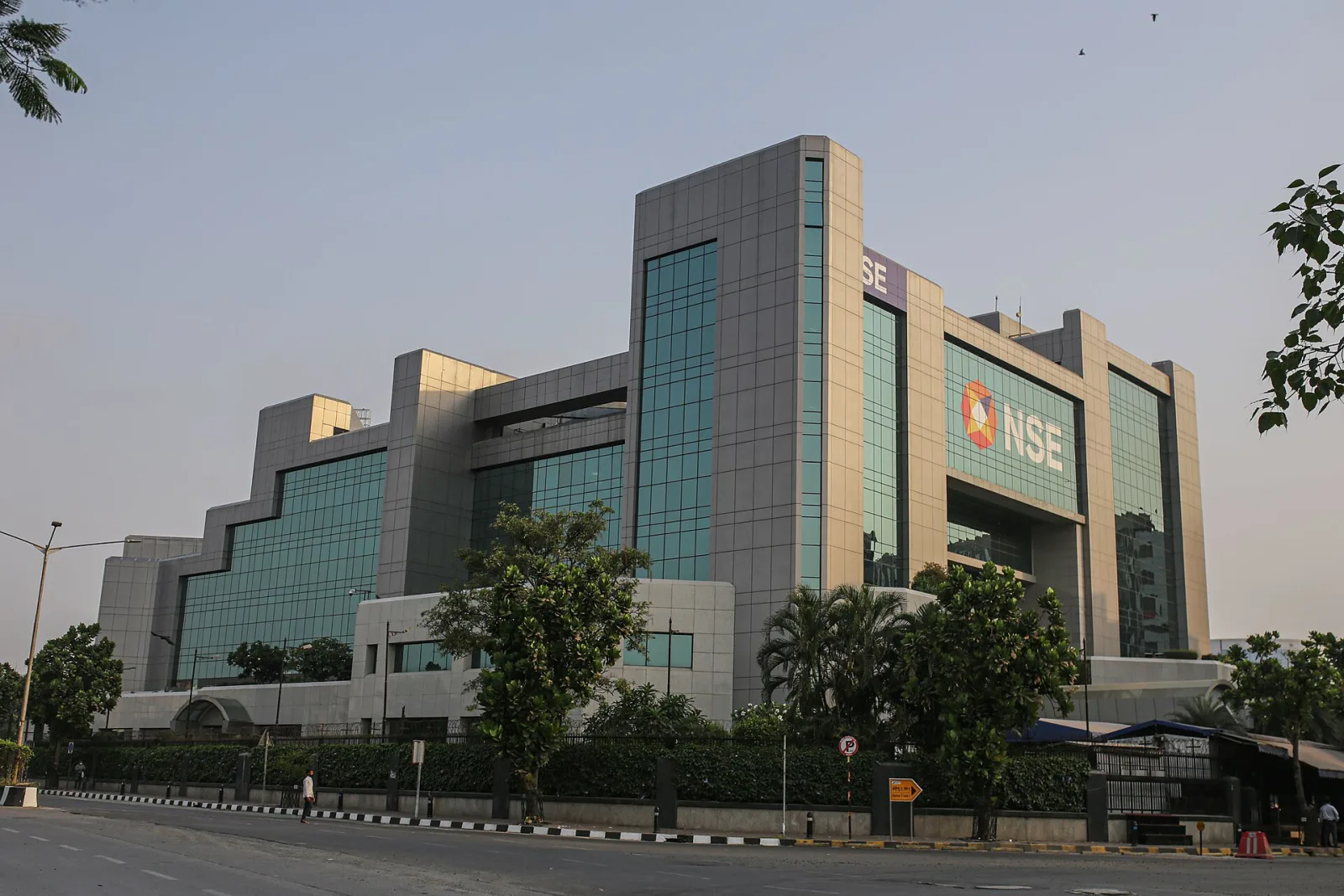 The National Stock Exchange building in Mumbai