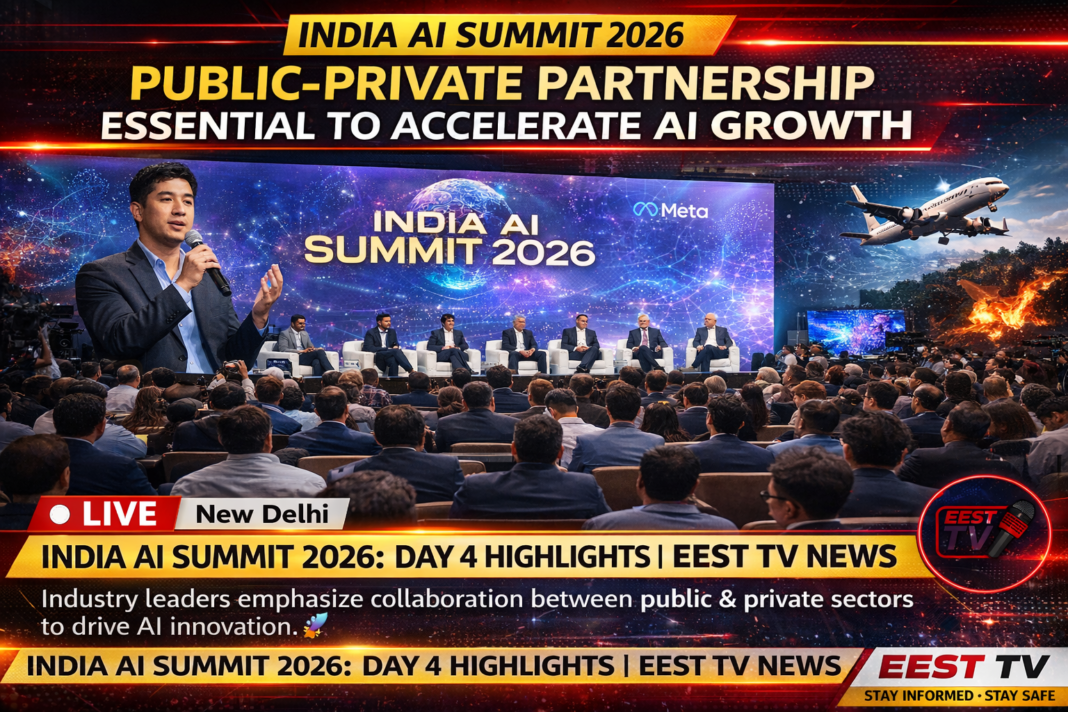 India AI Summit 2026: Industry Leaders Stress Public-Private Partnership to Accelerate AI Growth