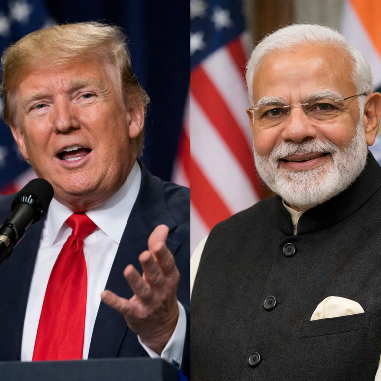 Trump Says India-US Trade Talks Are Moving Forward, Praises PM Modi’s Leadership