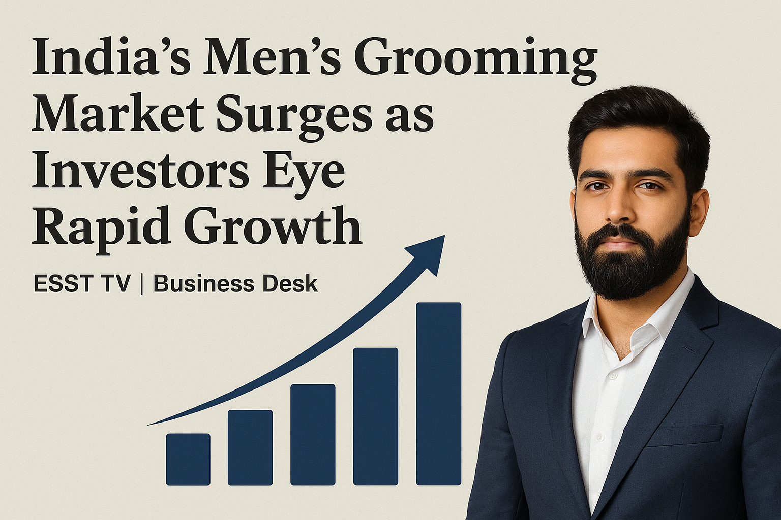 India’s Men’s Grooming Market Surges as Investors Eye Rapid Growth
