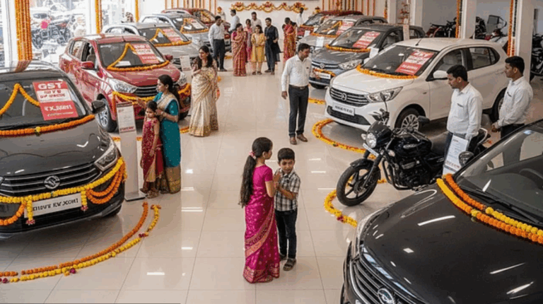 Bumper Harvest for Auto Industry: Navratri Brings 34% Jump in Vehicle Sales After GST Relief
